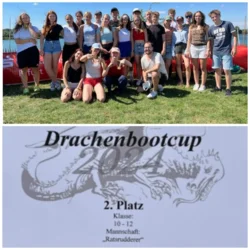 August 2024/Drachenbootrennen am Alperstedter See, Klasse 10L1 (16.08.2024)